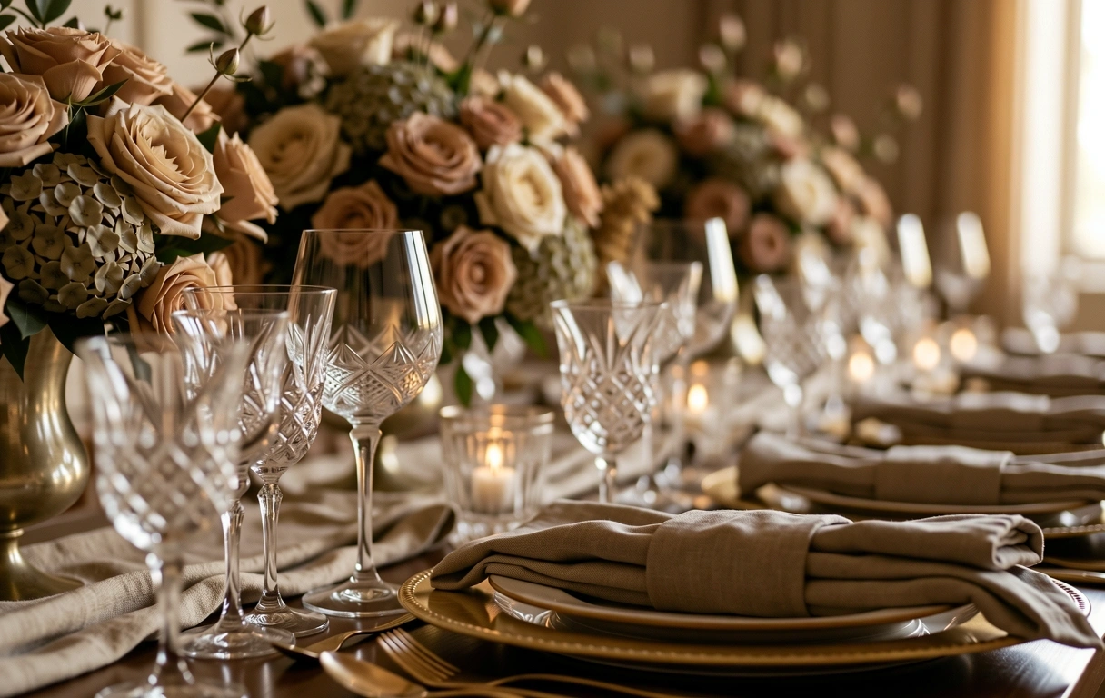 Luxury event detailing