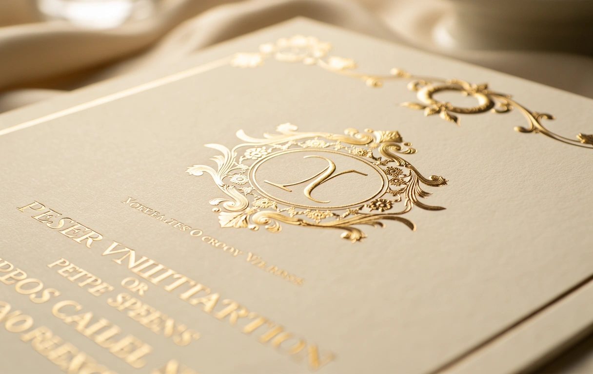 Detail of event invitation